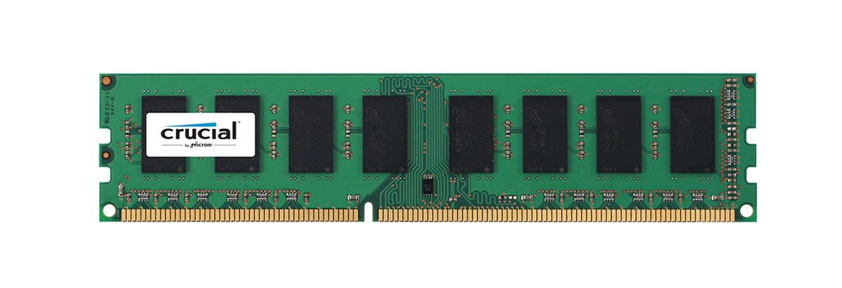 CT51264BD160B.8FED Crucial 4GB PC3-12800 DDR3-1600MHz non-ECC Unbuffered CL11 240-Pin DIMM 1.35V Low Voltage Memory Module