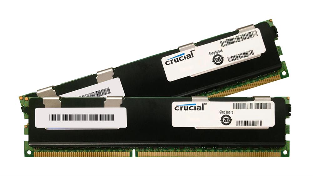 CT2KIT102472BB1339 Crucial 16GB Kit (2 X 8GB) PC3-10600 DDR3-1333MHz MHz Registered ECC CL9 240-Pin DIMM Dual Rank Memory