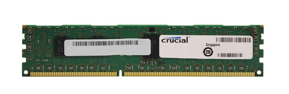CT2G3ERSLS81339 Crucial 2GB PC3-10600 DDR3-1333MHz Registered ECC CL9 240-Pin DIMM 1.35V Low Voltage Single Rank Memory Module