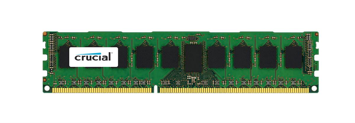 CT8G3W186DM Crucial 8GB PC3-14900 DDR3-1866MHz ECC Unbuffered CL13 240-Pin DIMM Memory Module