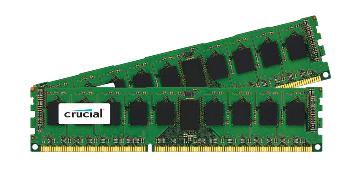 CT5166436 Crucial 8GB Kit (2 X 4GB) PC3-14900 DDR3-1866MHz ECC Registered CL3 240-Pin DIMM Dual Rank Memory for Intel P4308CP4MHEN