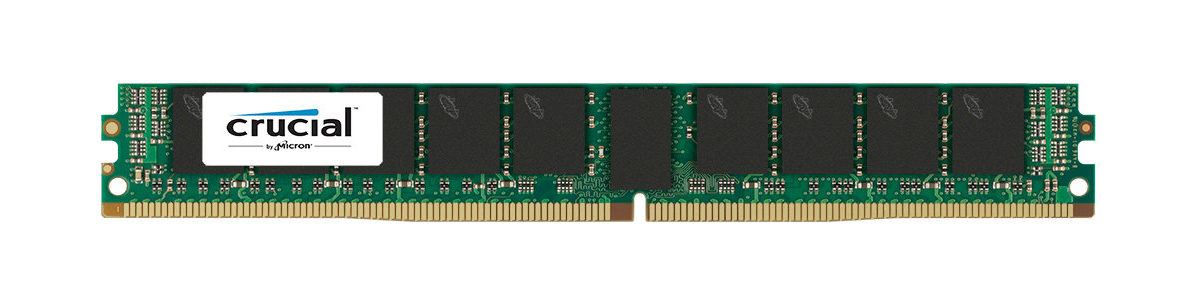 CT4K16G4XFD824A Crucial 64GB Kit (4 X 16GB) PC4-19200 DDR4-2400MHz ECC Unbuffered CL17 288-Pin DIMM 1.2V Very Low Profile (VLP) Dual Rank Memory