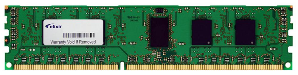 M2F2G72CC89B0N-DG Elixir 2GB PC3-12800 DDR3-1600MHz ECC Unbuffered CL11 240-Pin DIMM 1.35V Low Voltage Memory Module