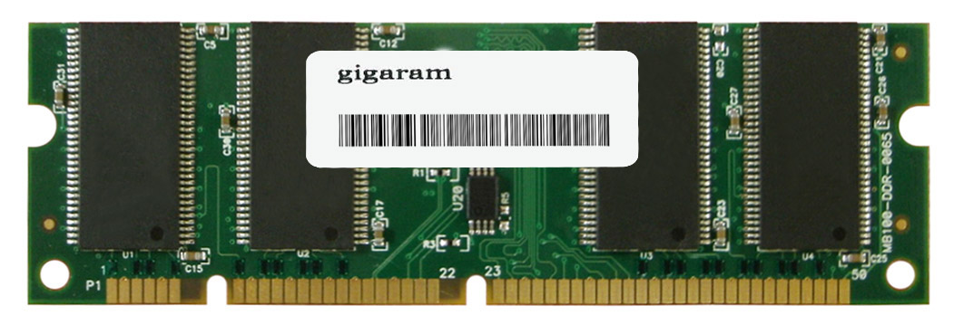 GR512H8D648-21-MPXX Gigaram 512MB PC2100 DDR-266MHz non-ECC Unbuffered CL2.5 100-Pin DIMM Memory Module