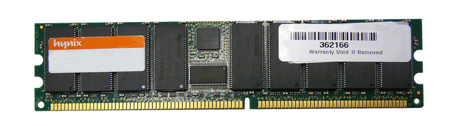 HYMD525G726CS4-H Hynix 2GB PC2100 DDR-266MHz Registered ECC CL2.5 184-Pin DIMM 2.5V Dual Rank Memory Module