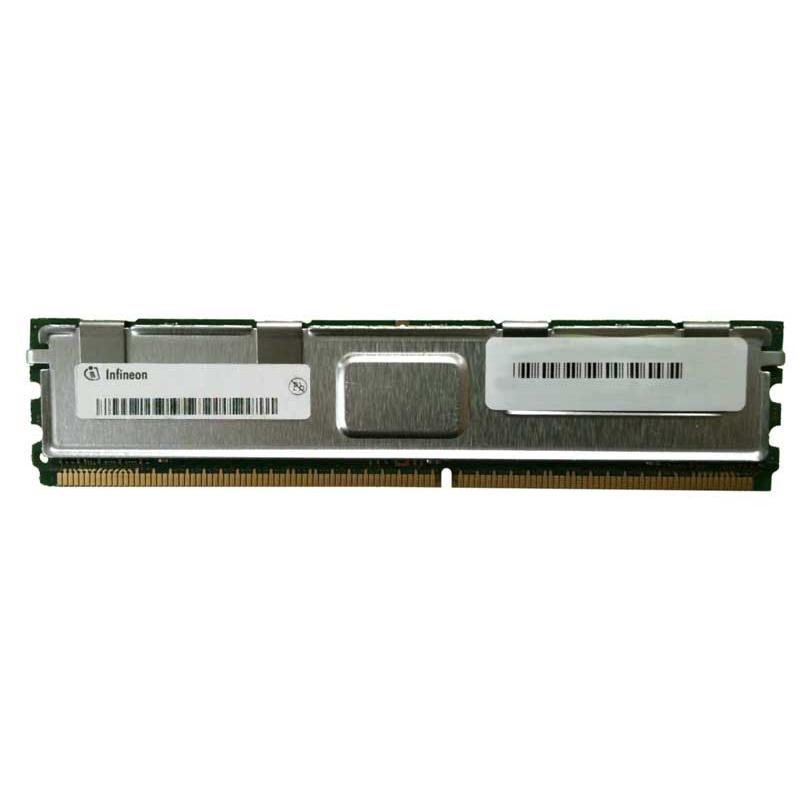 HYS72T128000HF-3-A Infineon 1GB PC2-5300 DDR2-667MHz ECC Fully Buffered CL5 240-Pin DIMM Single Rank Memory Module
