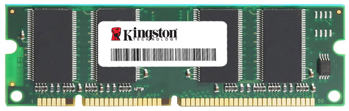 KTH-LJ4100/128 Kingston 128MB PC100 100MHz non-ECC Unbuffered CL2 100-Pin SoDimm Memory Module for HP/Compaq C9121A, Q9121A