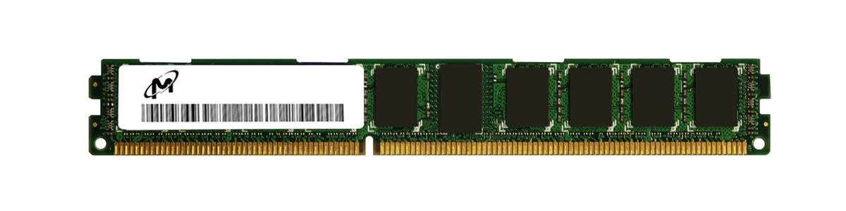 MT9KDF25672PZ-1G6K1 Micron 2GB PC3-12800 DDR3-1600MHz ECC Registered CL11 240-Pin DIMM 1.35V Low Voltage Very Low Profile (VLP) Single Rank Memory Module