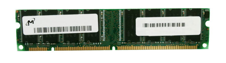 MT4LSDT864AG-133 Micron 64MB PC133 133MHz non-ECC Unbuffered CL3 168-Pin DIMM Memory Module