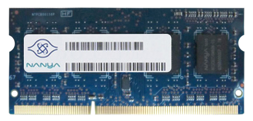 NT4GC64C8HG0NS-DI Nanya 4GB PC3-12800 DDR3-1600MHz non-ECC Unbuffered CL11 204-Pin SoDimm 1.35V Low Voltage Memory Module