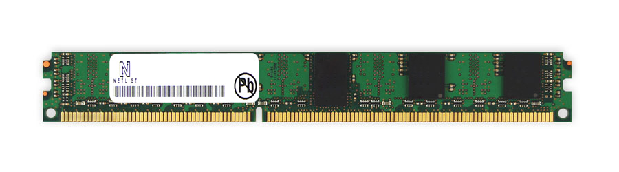 NWD2G7T3510FCM NetList 16GB PC3-10600 DDR3-1333MHz ECC Registered CL9 240-Pin DIMM Planar-X Very Low Profile (VLP) Quad Rank Memory Module