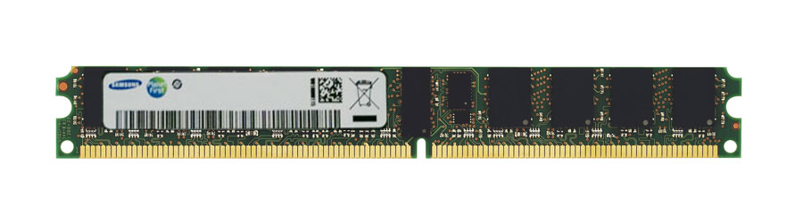 M392T5663CZA-CE7 Samsung 2GB PC2-6400 DDR2-800MHz ECC Registered CL6 240-Pin DIMM Very Low Profile (VLP) Dual Rank Memory Module