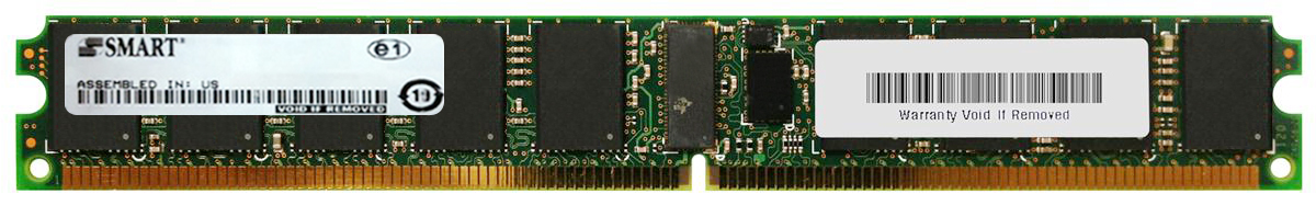 39M5867-A Smart Modular 4GB Kit (2 X 2GB) PC2-5300 DDR2-667MHz ECC Registered CL5 240-Pin DIMM Very Low Profile (VLP) Memory for IBM BladeCenter LS21 and LS41