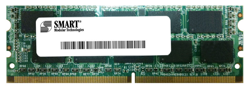 SG572128FH8SZPH Smart Modular 4GB PC3-10600 DDR3-1333MHz ECC Unbuffered CL9 244-Pin Mini-DIMM Dual Rank Memory Module