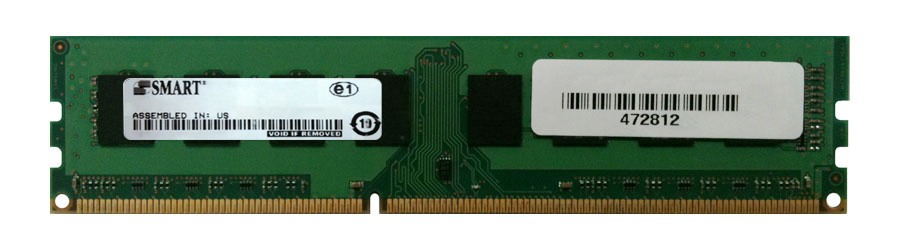 SG564128FH8N0KF Smart Modular 4GB PC3-6400 DDR3-800MHz non-ECC Unbuffered CL6 240-Pin DIMM Dual Rank Memory Module