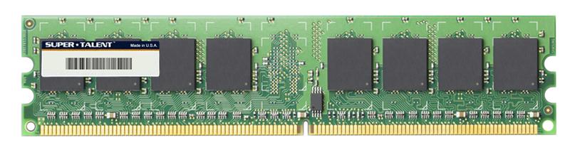 T533UB512B Super Talent 512MB PC2-4200 DDR2-533MHz non-ECC Unbuffered CL4 240-Pin DIMM Memory Module