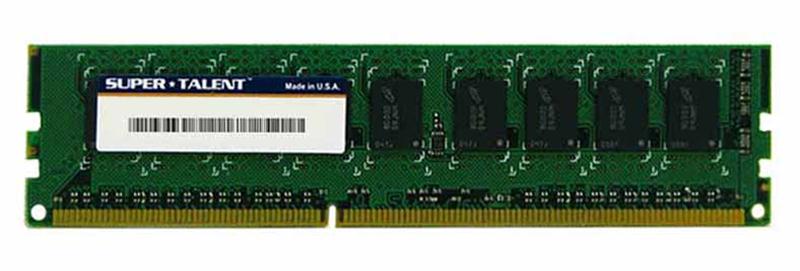 W1866EA4Gx Super Talent 4GB PC3-14900 DDR3-1866MHz ECC Unbuffered CL13 240-Pin DIMM Single Rank Memory Module