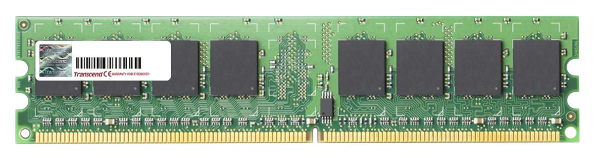 TS64MLQ64V8F Transcend 512MB PC2-6400 DDR2-800MHz non-ECC Unbuffered CL6 240-Pin DIMM Memory Module