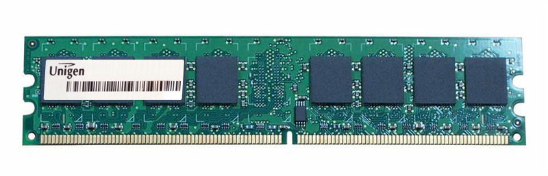 UG7256D65Q4MQ-GJ Unigen 2GB PC2100 DDR-266MHz non-ECC Unbuffered CL2.5 184-Pin DDR DIMM Memory Module