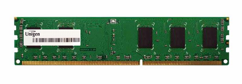 UG51U7200M4DG-BDM Unigen 4GB PC3-12800 DDR3-1600MHz ECC Registered CL11 240-Pin DIMM Dual Rank Memory Module