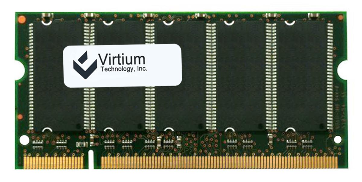 VL483L2925E-B0S Virtium 1GB PC2100 DDR-266MHz ECC Unbuffered CL2.5 184-Pin DIMM Memory Module