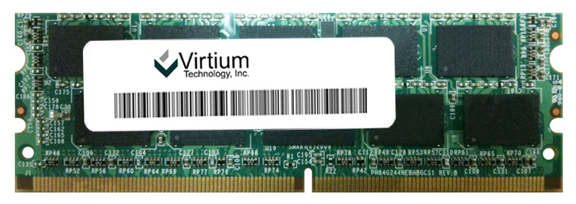 VL51B1G69E-K9S Virtium 8GB PC3-10600 DDR3-1333MHz ECC Registered CL9 244-Pin Mini-DIMM Dual Rank Memory Module