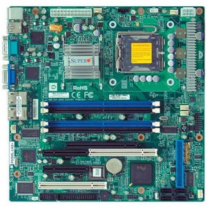 PDSML-LN1+-O SuperMicro PDSML-LN1+ Socket LGA775 Intel 3000 Chipset Xeon 3200/3000 Series Core 2 Quad/Duo / Pentium D/ Pentium Extreme Edition/ Pentium 4/ Celeron D Processors Support DDR2 4x DIMM 4x SATA 3.0Gb/s Micro-ATX Server Motherboard (Refurbished)