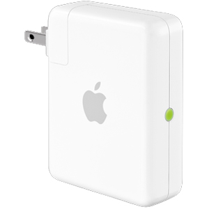 MB321AM/A Apple AirPort Express Base Station IEEE 802.11n (draft) 54Mbps 1 x 10/100Base-TX (Refurbished)