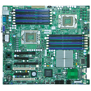 X8DTI-B SuperMicro X8DTI Dual Socket LGA 1366 Intel 5520 Chipset Intel Xeon 5600/5500 Series Processors Support DDR3 12x DIMM 6x SATA2 3.0Gb/s Extended-ATX Server Motherboard (Refurbished)