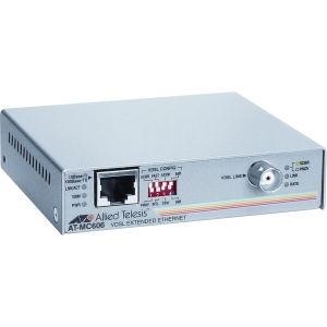 AT-MC606-60 Allied Telesis Media Converter Cpnt Vdsl To 10/100tx Pots Port