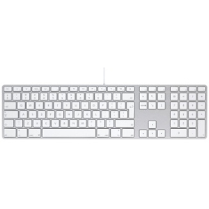 MB110Z/A Apple 109-Keys USB Keyboard (White-US)
