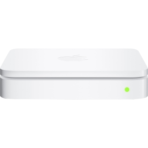 MD031AM/A Apple AirPort Extreme Wireless Router IEEE 802.11n ISM Band UNII Band 54 Mbps Wireless Speed 3 x Network Port 1 x Broadband Port USB Desktop (Refurbished)