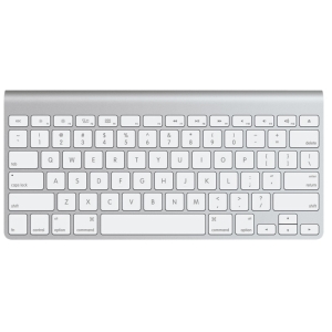 MC184E/B Apple Keyboard Wireless Bluetooth AluminumSpanish Mac, Handheld Screen Brightness, Volume Control, Eject, Play/Pause, Expos , Dashboard Hot Key(s)