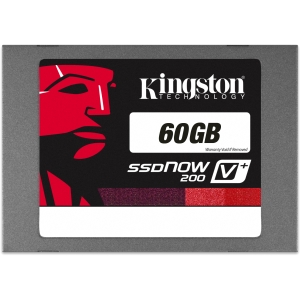 SVP200S3B7A/60G-A1 Kingston SSDNow V+200 Series 60GB MLC SATA 6Gbps 2.5-inch Internal Solid State Drive (SSD)