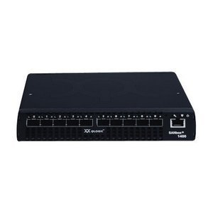 SB1403-10AJ QLogic SANbox 1400 limited fabric switch with 10-Ports 2Gb 1 power supply and 10 SFPs (Refurbished)