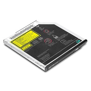 40Y8622 IBM Super Multi 8x DVD RW Drive with Curved Bezel Double-layer DVD-RAM/ R/ RW EIDE/ATAPI Ultrabay Slim