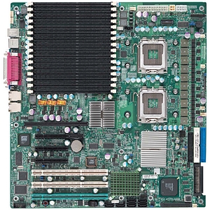 X7DB8+-B SuperMicro X7DB8+ Dual Socket LGA 771 Intel 5000P Chipset Quad/Dual 64-Bit Intel Xeon Processors Support DDR2 16x DIMM 6x SATA3 6.0Gb/s Enhanced Extended-ATX Server Motherboard (Refurbished)