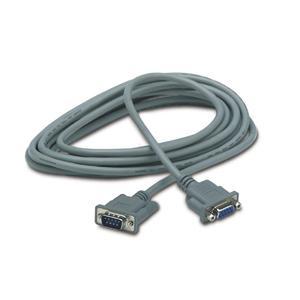 AP9815 APC Serial Extension Cable DB-9 Male DB-9 Female 15ft Gray (Refurbished)