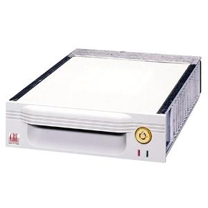 9270-751-03 CRU-DataPort 142mm Complete Assembly IDE/ATA-6 Cast Aluminum Carrier & Frame Fan Key White