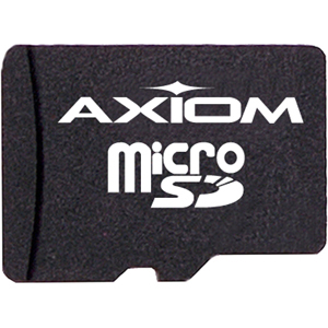 MICROSD/1GB-AX Axiom 1GB microSD Flash Memory Card with Adapter
