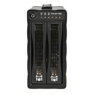 SATCASE2U2R StarTech Dual 3.5in Dr Usb 2.0 To Sata Hd Encl W/ Raid