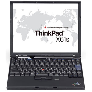 766945U IBM ThinkPad X61s 7669-45U C2d/1.6 2GB 100GB 12.1 Dvdr Wls Vu (Refurbished)