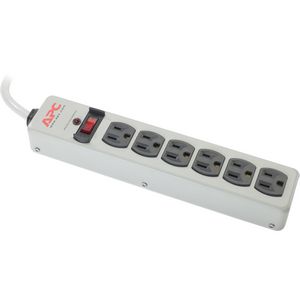 P6M10 APC SurgeArrest Essential 6-Outlets 6 x NEMA 5-15R 540J Surge Suppressor (Refurbished)