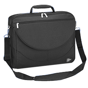 PON-303BK Victory Multimedia Victory Large Computer Brief Holding Up To 17.3 Notebook. Front Workstation Organizer Po