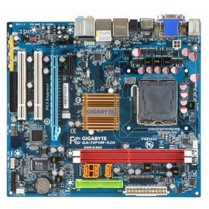GA-73PVM-S2H Gigabyte Socket LGA775 Nvidia GeForce 7100/nForce 630i Chipset micro-ATX Motherboard (Refurbished)