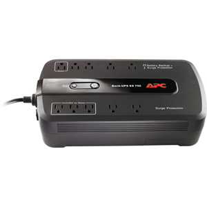 BE750G APC Back-UPS ES 750VA 450W 120V 2.3 Minute Full Load 5 x NEMA 5-15R (BB) 5 x NEMA 5-15R (SP) Desktop UPS (Refurbished)
