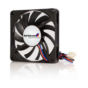 FAN7X10TX3 StarTech 70mm 3500RPM Dual Ball Bearing TX3 Replacement CPU Cooler Fan