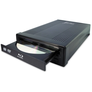 IBD1E I/OMagic 6x Blu-ray Drive Double-layer BD-R/RE 6x 2x 6x (BD) 16x 8x 16x (DVD) 40x 24x 40x (CD) USB External (Refurbished)