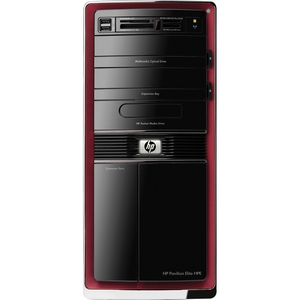AY599AA#ABA HP Pavilion Elite HPE-100 Desktop Computer - Intel Core 2 Quad Q9300 2.50 GHz - Micro Tower (Refurbished)
