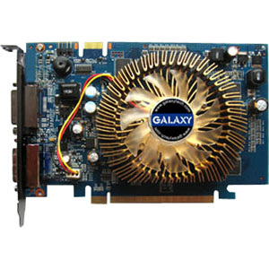 95TGE8DC1CUM GALAXY GeForce 9500 GT Graphics Card PCI Express 2.0 x16 1GB DDR2 SDRAM 2560 x 1600 SLI